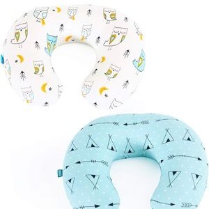 BROLEX Stretchy Nursing Pillow Covers 2 Pack 
Snug fit Arrow & Owl Unisex